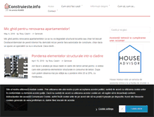 Tablet Screenshot of construieste.info